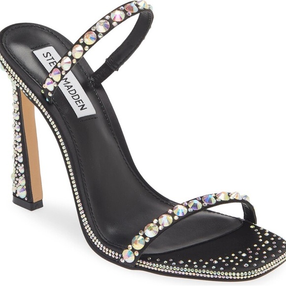 Steve Madden Neeka Rhinestone Heels - Picture 1 of 8